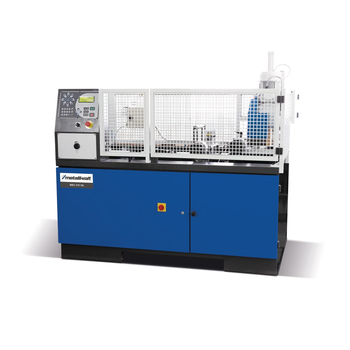 METALLKRAFT Automatische hydropneumatische Vertikal- Metallkreissäge mit CNC Steuerung MKS 315 VA