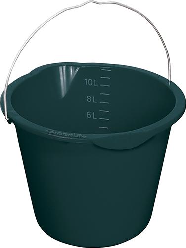 NEUTRAL Eimer mit Tülle, 12 Literschwarz