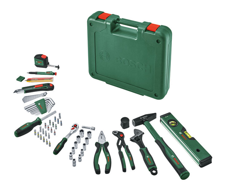 BOSCH Handwerkzeuge Werkzeug-Set 63-teilig