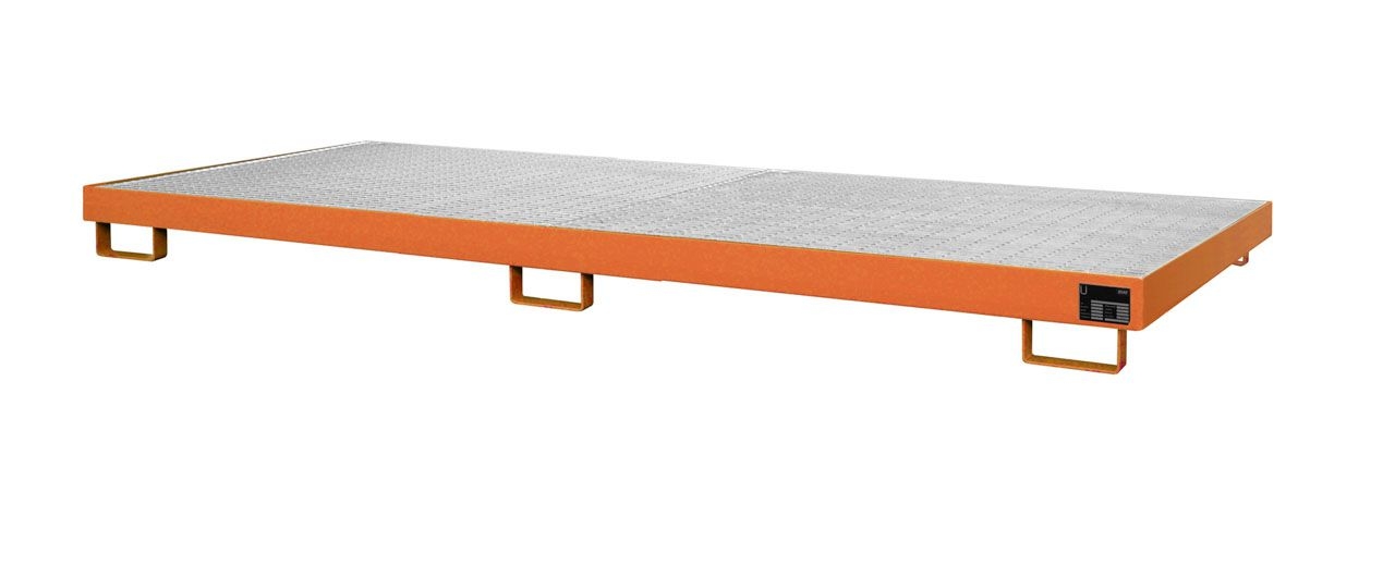 BAUER Regalwanne RW-GR 3300-1, lackiert, Gelborange