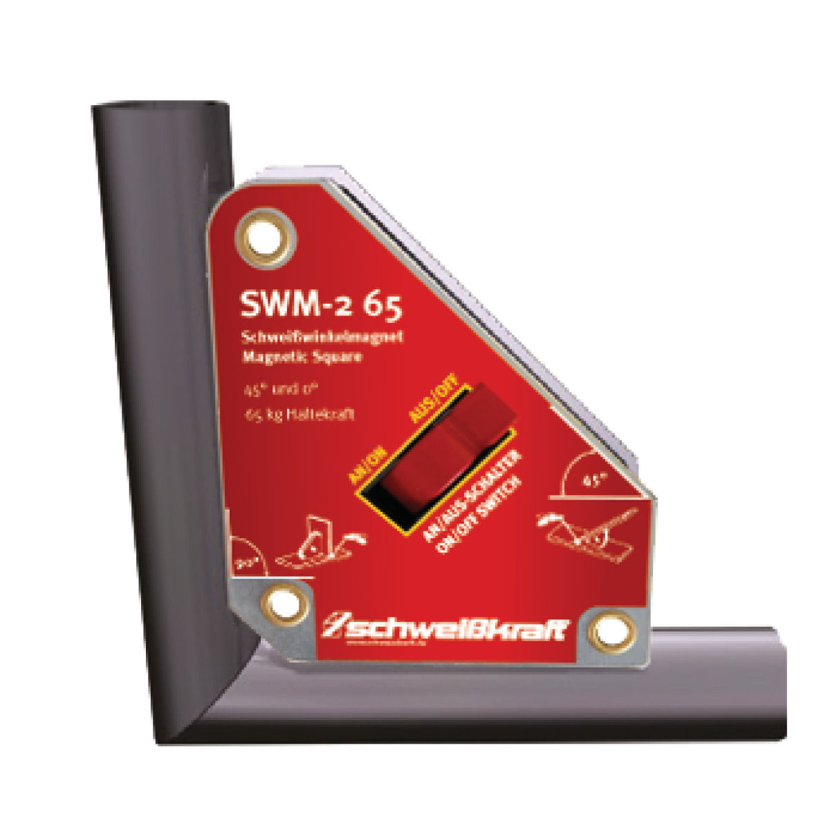 STÜRMER Schaltbarer Schweißwinkelmagnet Schweisskraft SWM-2 30 STÜRMER Schaltbarer Schweißwinkelmagnet Schweisskraft SWM-2 30