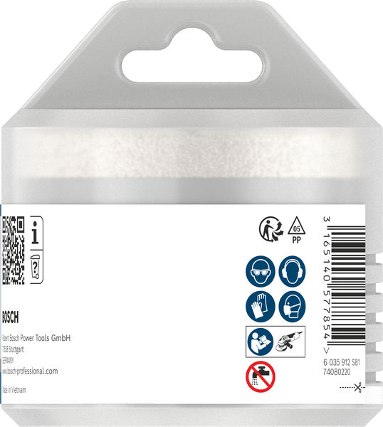 BOSCH PRO Ceramic Trockenbohrkrone, 75 x 35 x 14 mm