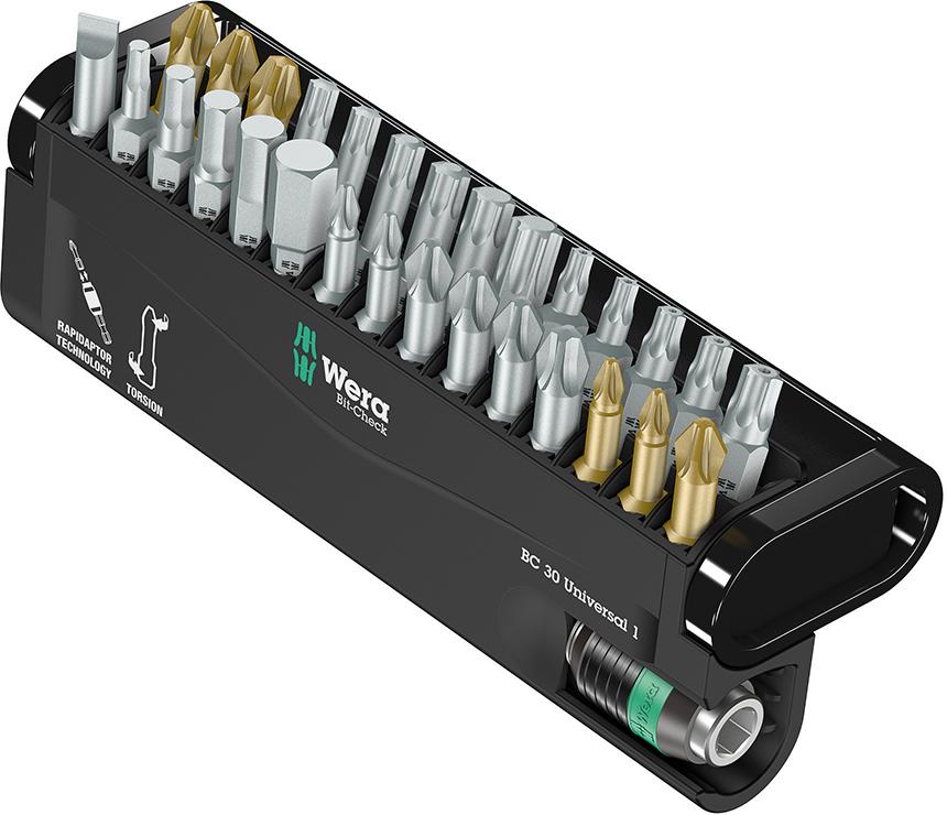 WERA Bit-Check 30 Universal 1, 30-teilig WERA Bit-Check 30 Universal 1, 30-teilig