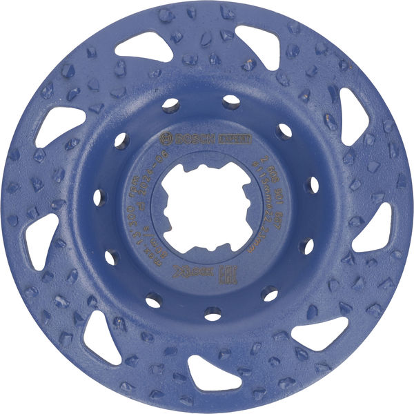 BOSCH EXPERT Multi Material Carbide-Topfscheibe grob, schräg, X-LOCK, 115 mm, 22,23 mm BOSCH EXPERT Multi Material Carbide-Topfscheibe grob, schräg, X-LOCK, 115 mm, 22,23 mm