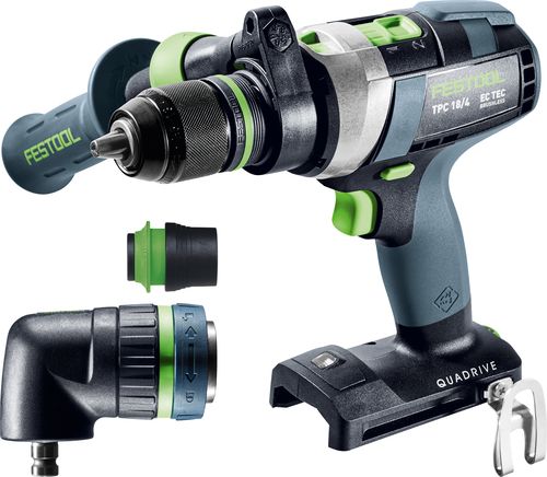 FESTOOL Akku-Schlagbohrschrauber QUADRIVE TPC 18/4-Basic-Set FESTOOL Akku-Schlagbohrschrauber QUADRIVE TPC 18/4-Basic-Set