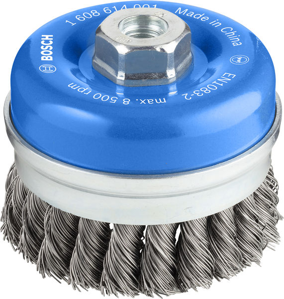 BOSCH PRO Metal heavy Topfbürste, 90 x 0,5 mm, Gewinde