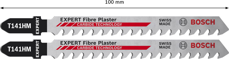 BOSCH EXPERT Fiber Plaster T141HM Stichsägeblatt, 2-tlg. BOSCH EXPERT Fiber Plaster T141HM Stichsägeblatt, 2-tlg.