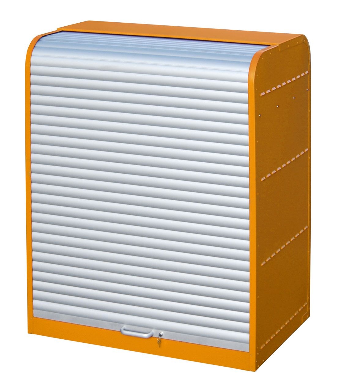 BAUER Gefahrstoff-Rollladenschrank RSG-1, lackiert, Gelborange BAUER Gefahrstoff-Rollladenschrank RSG-1, lackiert, Gelborange