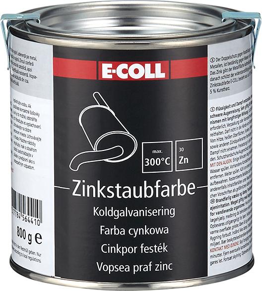 E-COLL Zink-Staubfarbe 375ml/800g Dose E-COLL EE