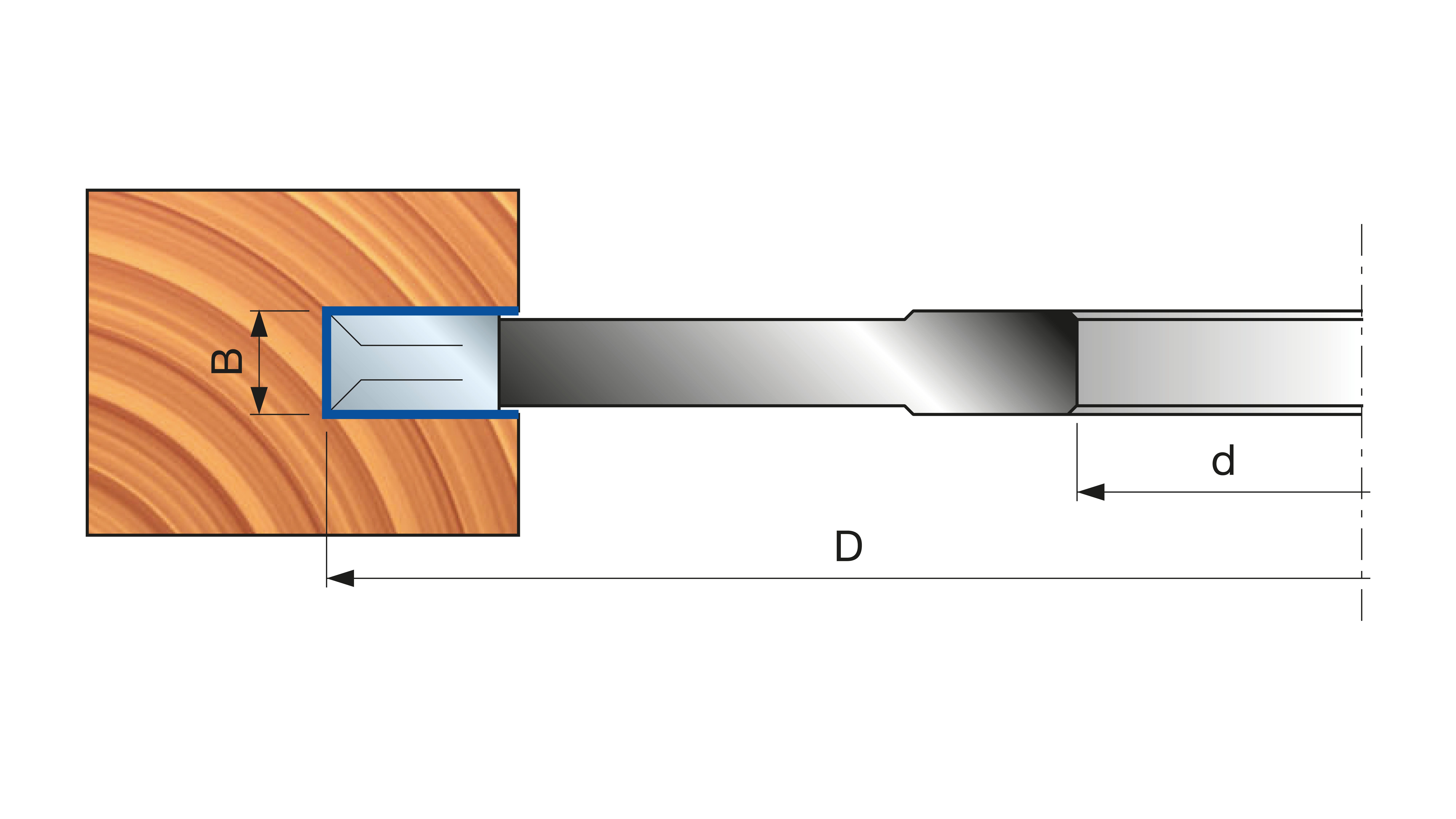 FREUD Hartgelötete Nutfräser für Flachdübelfräsen mit Vorschneider 100 D x 4 B FREUD Hartgelötete Nutfräser für Flachdübelfräsen mit Vorschneider 100 D x 4 B