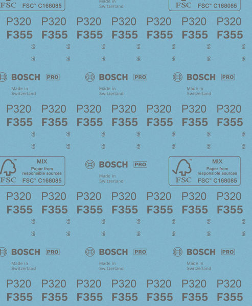 BOSCH PRO C355 Schleifrolle, 230 x 280 mm, 320