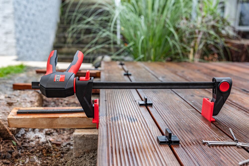 BESSEY Montageset für Terrassendielen EZ-TD
