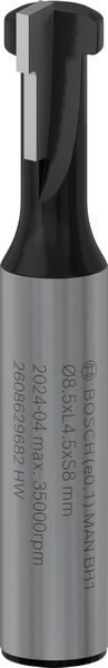 BOSCH PRO T-Nutfräser, Ø 8,5 x Ø 5,6, Schaft 8 mm BOSCH PRO T-Nutfräser, Ø 8,5 x Ø 5,6, Schaft 8 mm
