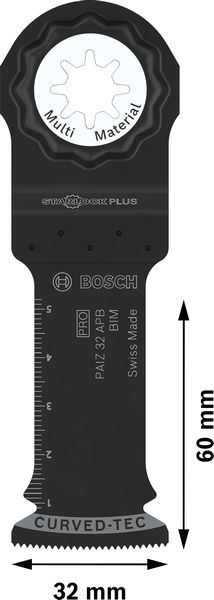 BOSCH PRO PAIZ 32 APB Tauchsägeblatt, 32 x 60 mm