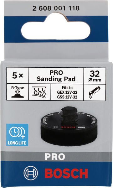 BOSCH PRO Schleifteller, 32 mm, Klett BOSCH PRO Schleifteller, 32 mm, Klett