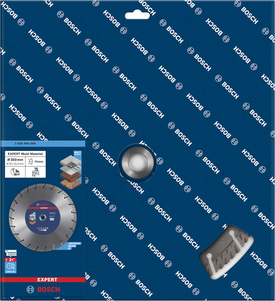 BOSCH EXPERT Multi Material Diamanttrennscheibe, 350x20/25,40 mm