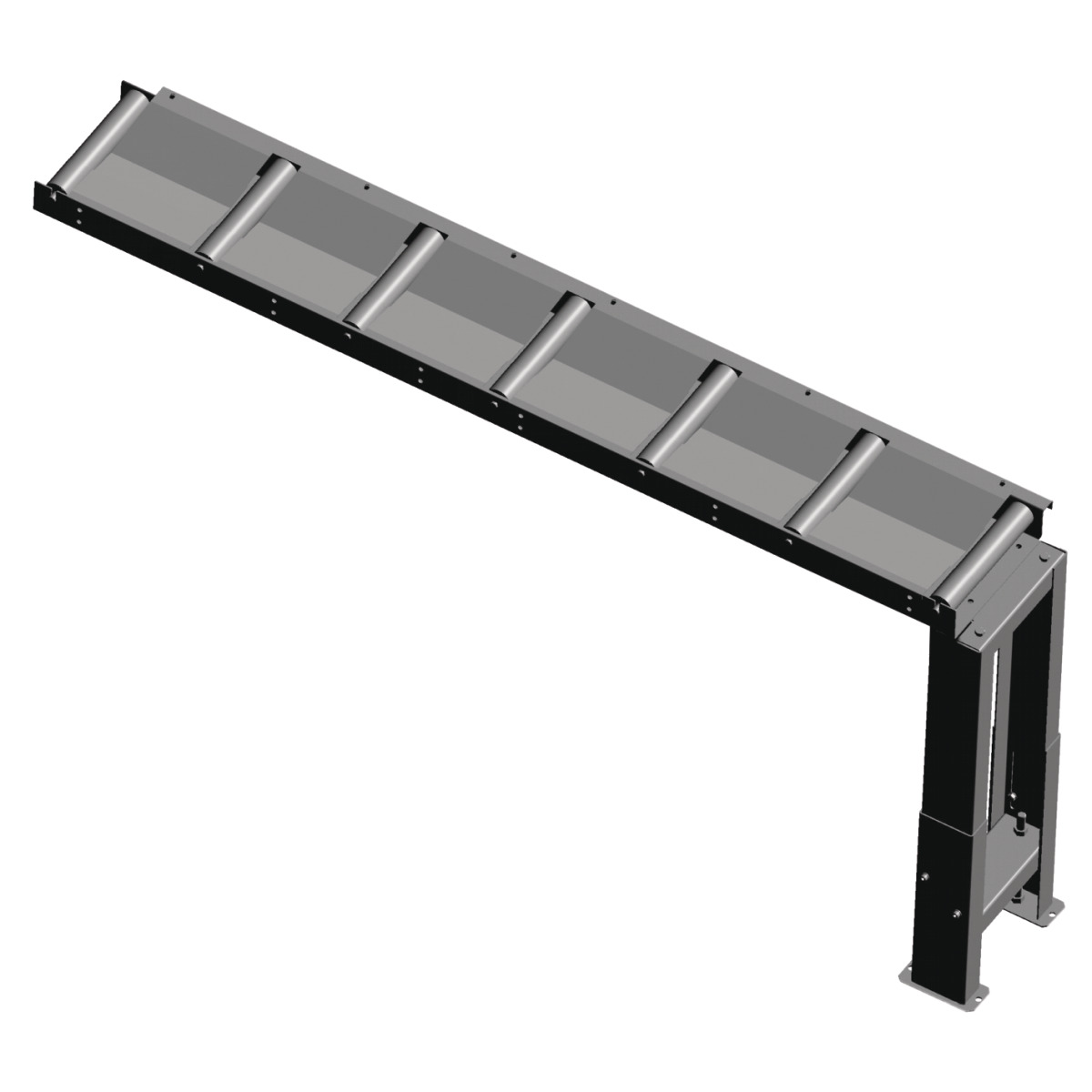 METALLKRAFT Rollenbahn 2000 x 290 mm ** METALLKRAFT Rollenbahn 2000 x 290 mm **