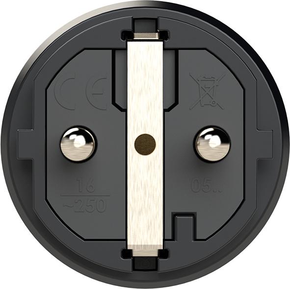 PCE Schutzkontaktstecker IP54 Vollgummi 16A / 250V AC / 3p (2P+E) PCE Schutzkontaktstecker IP54 Vollgummi 16A / 250V AC / 3p (2P+E)