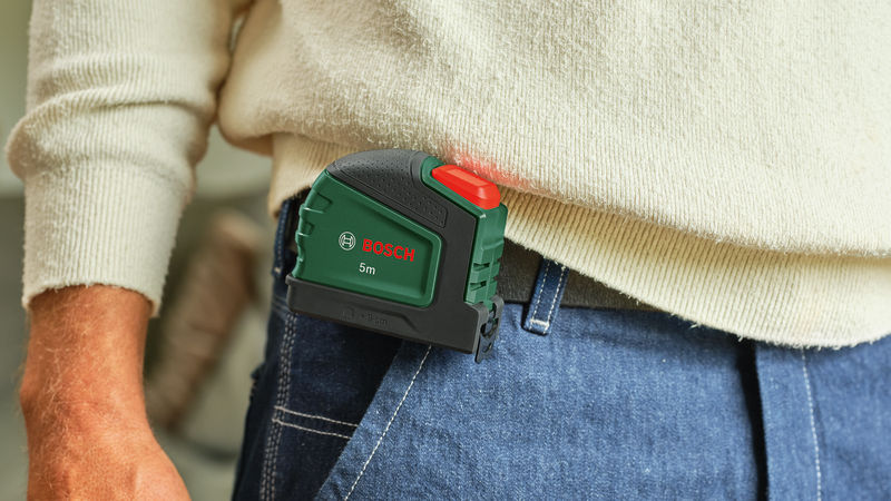BOSCH Handwerkzeuge Maßband 5 m + Befestigungsclip BOSCH Handwerkzeuge Maßband 5 m + Befestigungsclip