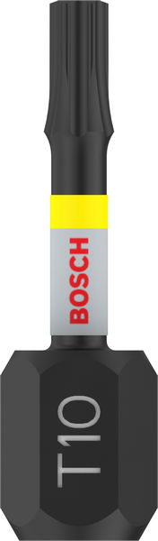 BOSCH PRO Torx Impact Bit, T10, 25 mm, 2-tlg. BOSCH PRO Torx Impact Bit, T10, 25 mm, 2-tlg.