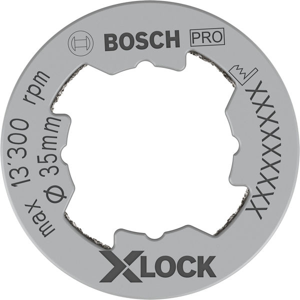 BOSCH PRO Ceramic dry Trockenbohrkrone, 35 x 35 mm, X-Lock