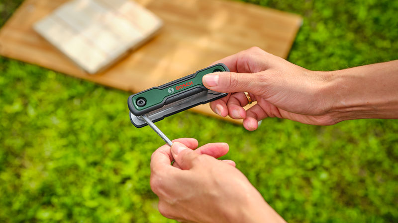 BOSCH Handwerkzeuge Klappbares 8-in-1-Sechskantschlüssel-Set