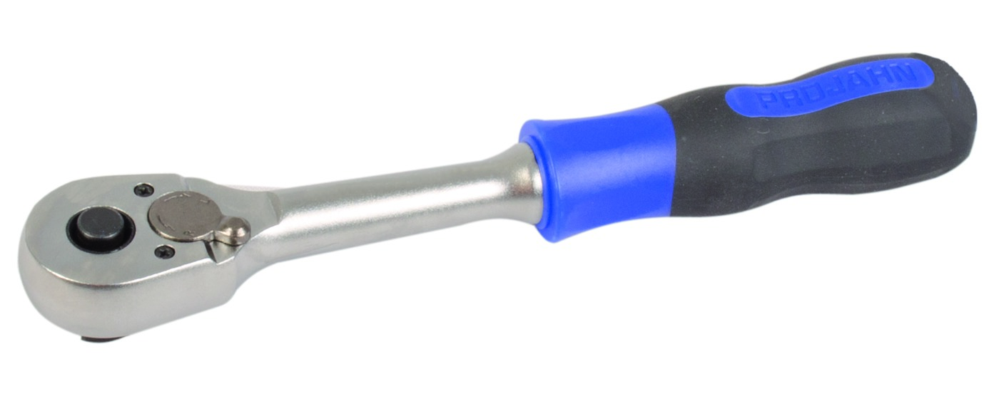 PROJAHN 3/8" PROJAHN professional Umschaltknarre mit PROJAHN ergonomic 2K-Handgriff Sicherheitsverriegelung 38 Zähne PROJAHN 3/8" PROJAHN professional Umschaltknarre mit PROJAHN ergonomic 2K-Handgriff Sicherheitsverriegelung 38 Zähne