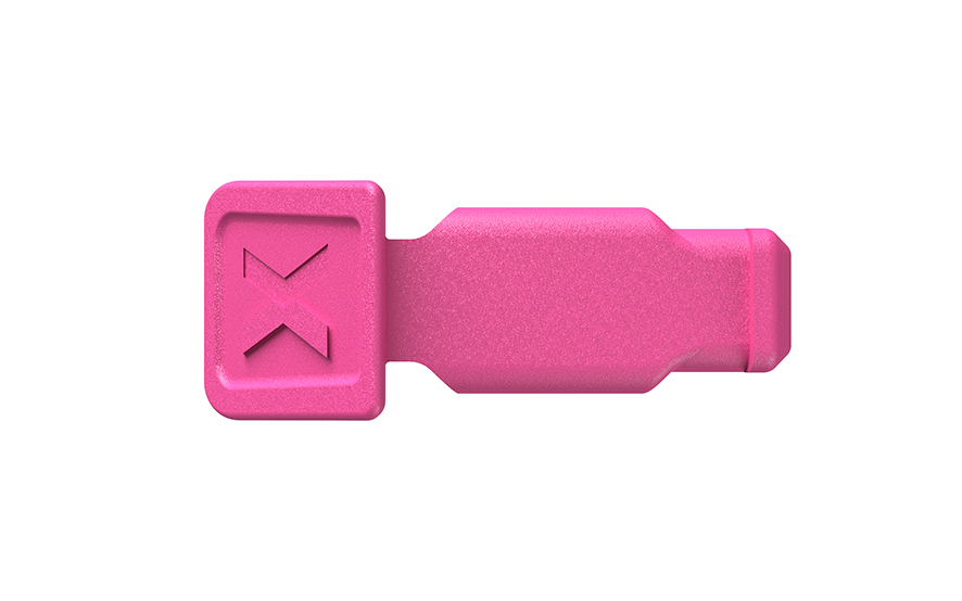 KNIPEX KNIPEX 00 61 10 CM ColorCode Clips magenta (10 Stück) 21 mm