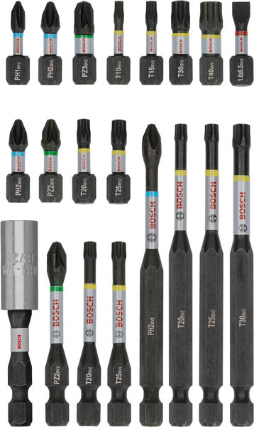 BOSCH PRO Impact Schrauberbit Set, 20-tlg. BOSCH PRO Impact Schrauberbit Set, 20-tlg.