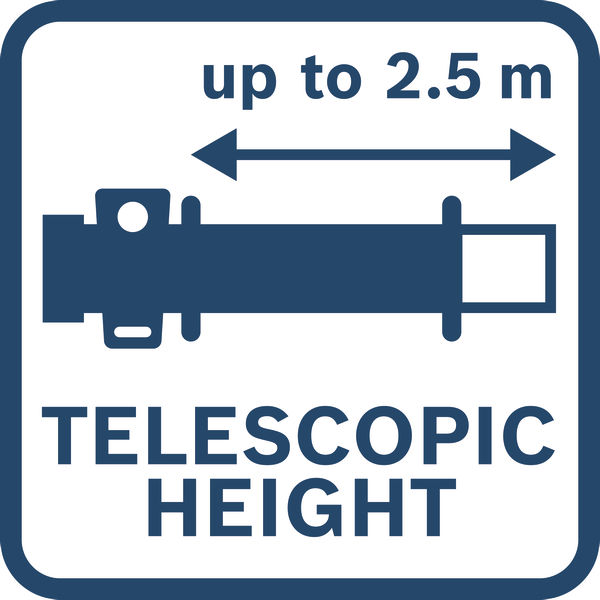 BOSCH Akku-Teleskop-Heckenschere GHE 18V-50 TP