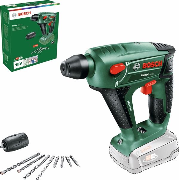BOSCH Akku-Bohrhammer UNEO Maxx
