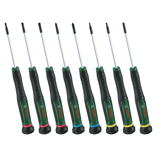 BOSCH Handwerkzeuge Präzisionsschraubendreher-Set 8-tlg.