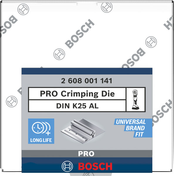 BOSCH PRO Presseinsatz, K25 AL, 150 mm², Aluminiume BOSCH PRO Presseinsatz, K25 AL, 150 mm², Aluminiume