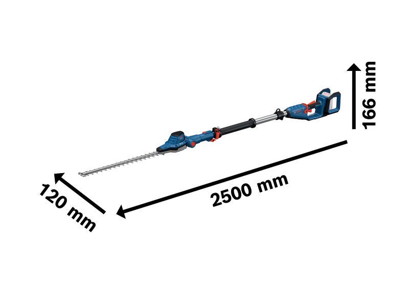 BOSCH Akku-Teleskop-Heckenschere GHE 18V-50 TP