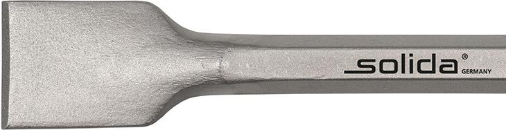 SOLIDA Breitmeissel 55 x 360mm Hex. 22 mm mit 6 Nuten HILTI TE-S 805 / 905 SOLIDA Breitmeissel 55 x 360mm Hex. 22 mm mit 6 Nuten HILTI TE-S 805 / 905