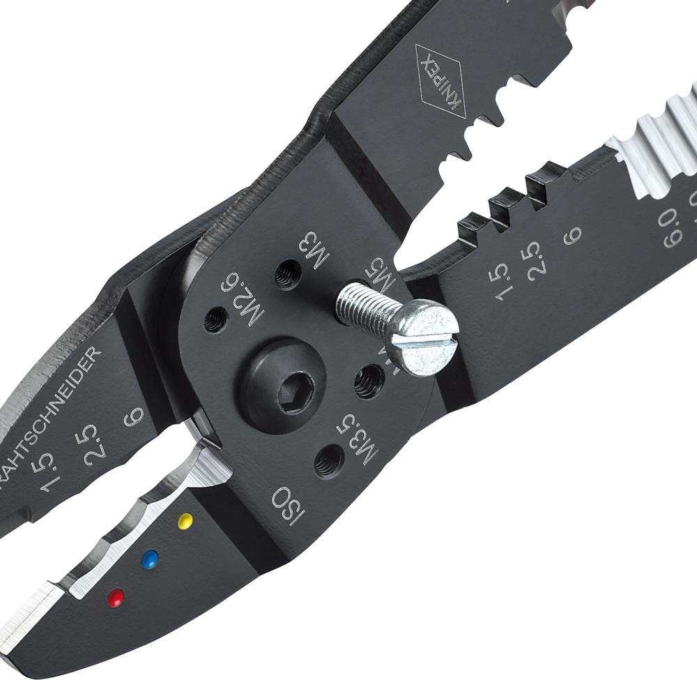 KNIPEX Crimpzange schwarz lackiert 240 mm