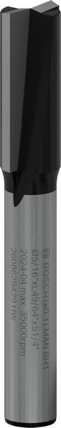 BOSCH PRO Nutfräser, zweischneidig, Ø 5/16" x L 49/64", Schaft 1/4" BOSCH PRO Nutfräser, zweischneidig, Ø 5/16" x L 49/64", Schaft 1/4"