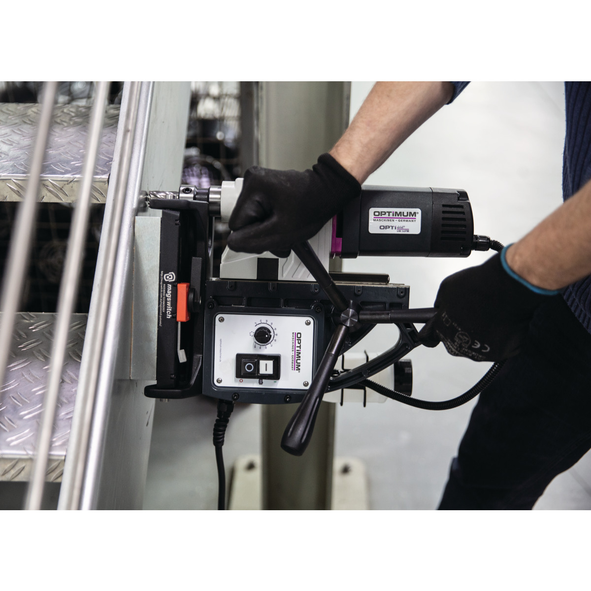 STÜRMER Magnetkernbohrmaschine Optimum OPTIdrill DM 50PM STÜRMER Magnetkernbohrmaschine Optimum OPTIdrill DM 50PM