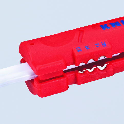 KNIPEX KNIPEX 16 64 125 SB Abmantelungswerkzeug für Flach- und Rundkabel 125 mm KNIPEX KNIPEX 16 64 125 SB Abmantelungswerkzeug für Flach- und Rundkabel 125 mm