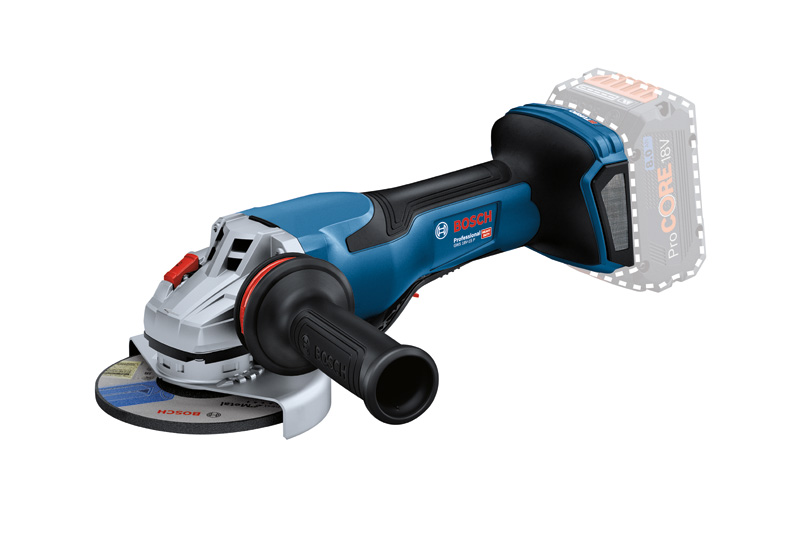 BOSCH Akku-Winkelschleifer BITURBO GWS 18V-15 P
