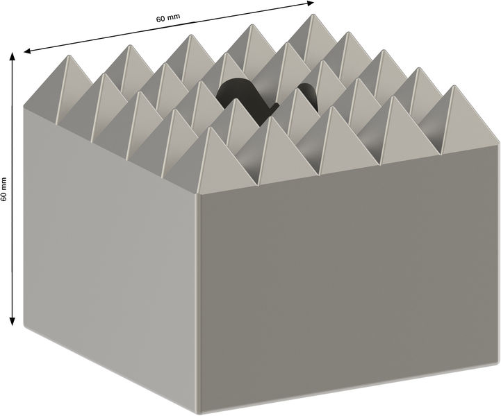 BOSCH PRO SDS max-4C Stahl-Stockerplatte, 60 x 60 mm BOSCH PRO SDS max-4C Stahl-Stockerplatte, 60 x 60 mm