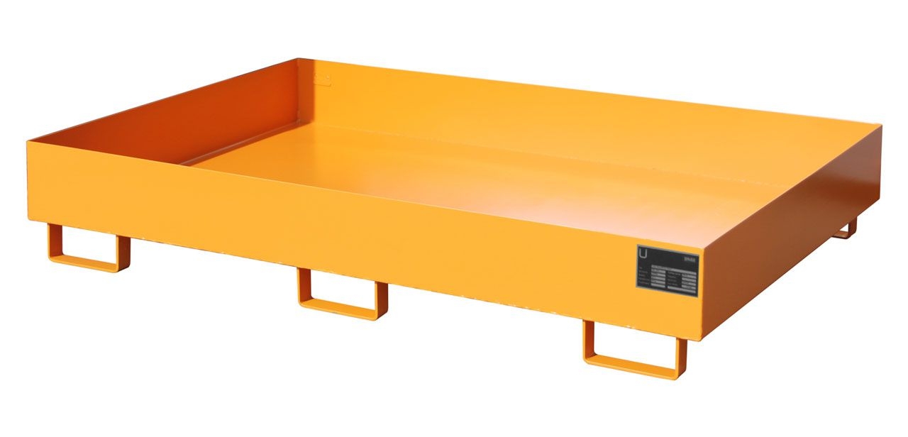 BAUER Regalwanne RW 1800, lackiert, Gelborange