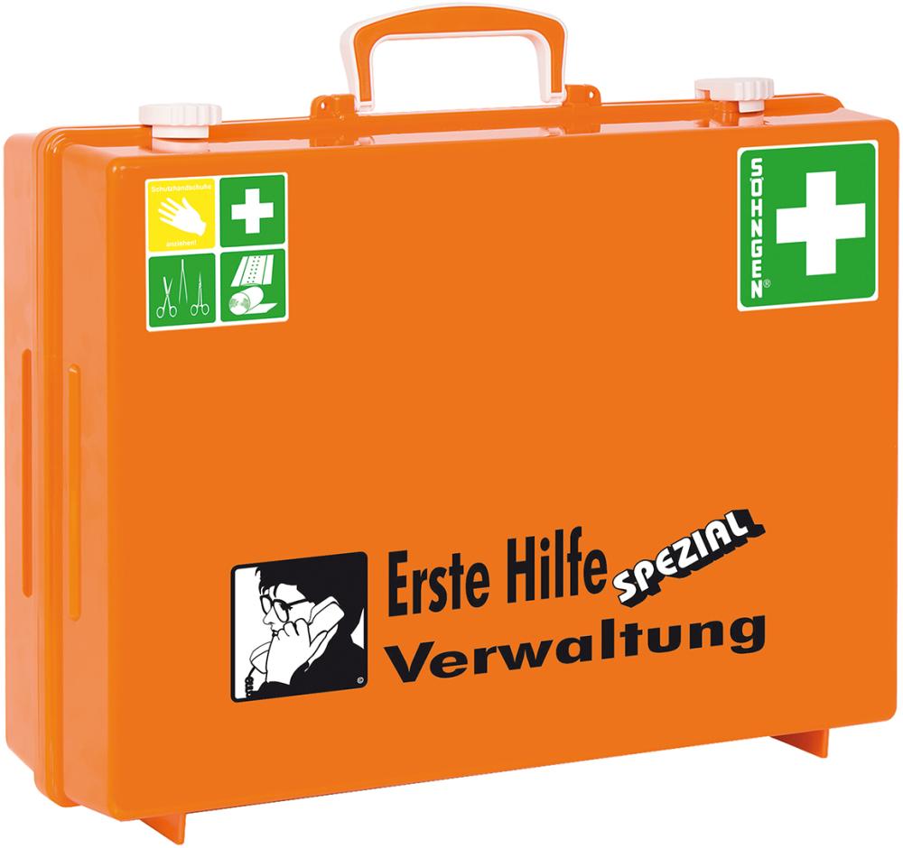 N.A. ErsteHilfe-Koffer SpezialMT-CD Verwaltung, orange