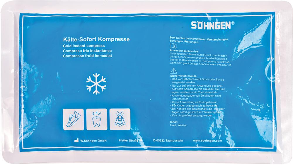 N.A. Kälte-Sofortkompresse, groß,ca. 27 x 15 cm N.A. Kälte-Sofortkompresse, groß,ca. 27 x 15 cm