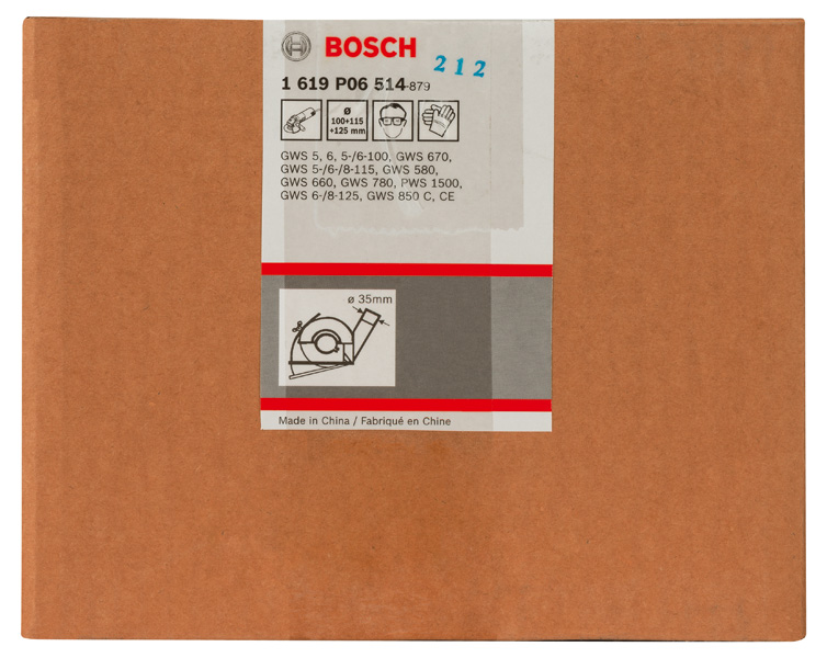 BOSCH Führungsschlitten mit Absaugstutzen zum Trennen, werkzeuglos, 100 / 115 / 125 mm BOSCH Führungsschlitten mit Absaugstutzen zum Trennen, werkzeuglos, 100 / 115 / 125 mm