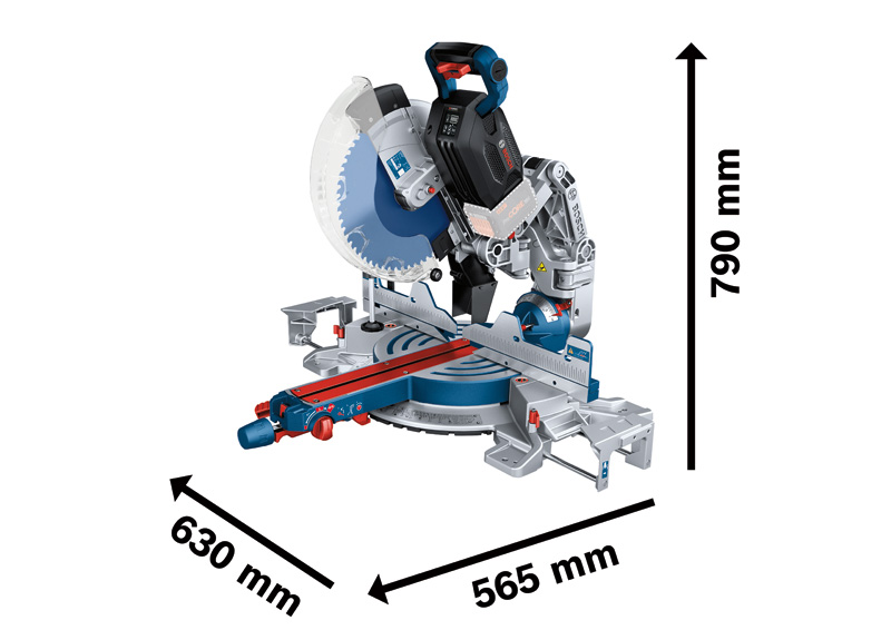 BOSCH Akku-Kapp- und Gehrungssäge GCM 18V-305 GDC, Karton BOSCH Akku-Kapp- und Gehrungssäge GCM 18V-305 GDC, Karton