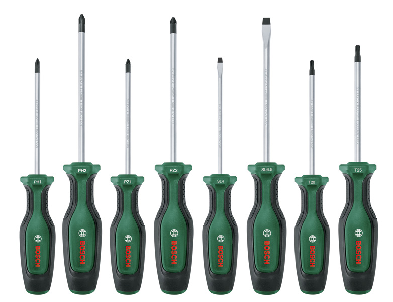BOSCH Handwerkzeuge Schraubendreher-Set, 8-tlg. BOSCH Handwerkzeuge Schraubendreher-Set, 8-tlg.