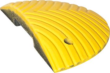 MORION Abschlußelement mit Nut TOPSTOP 5-RE, gelb