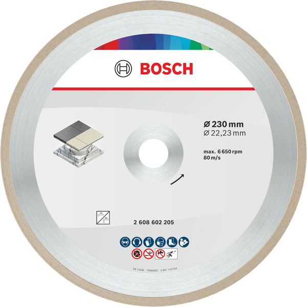 BOSCH Ceramic Trennscheibe, 230 x 7 mm, Bohrung 22,23 mm