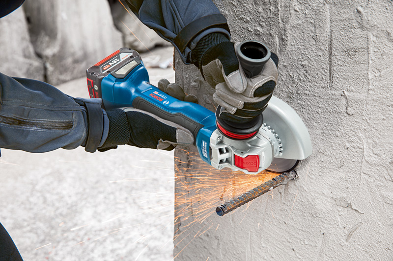 BOSCH Akku-Winkelschleifer mit X-LOCK GWX 18V-10 P in L-BOXX BOSCH Akku-Winkelschleifer mit X-LOCK GWX 18V-10 P in L-BOXX